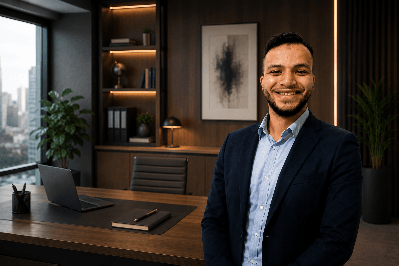 Rayan Lyazghi, fondateur de Pro Bridge Connect